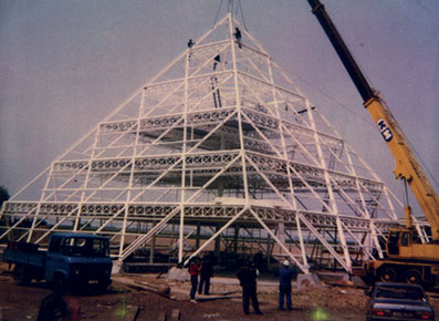 Construction pyramide Doublet